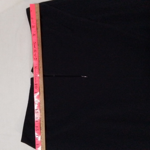 Bandolino Stretch Dark Blue midi skirt - Picture 9 of 12